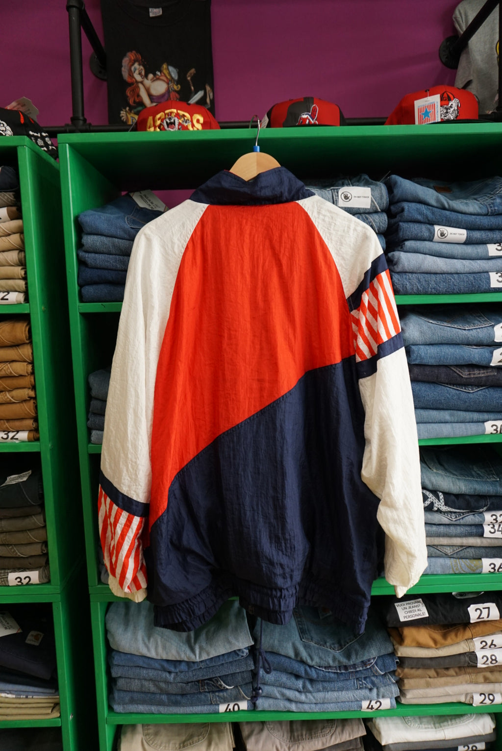 TRACK JACKET VINTAGE TAGLIA XXL