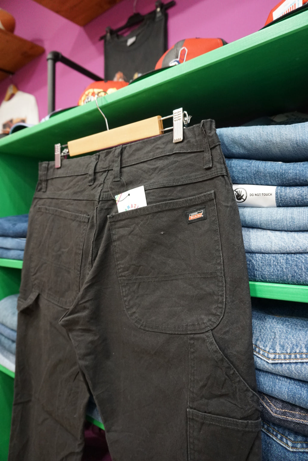 JEANS NERO DICKIES TAGLIA 34