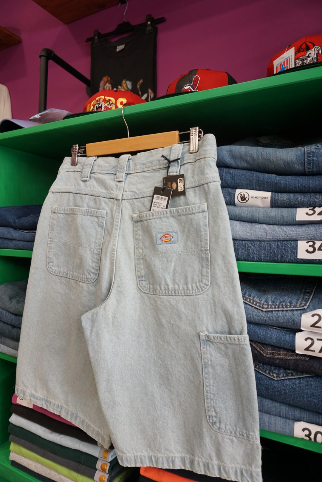 PANTALONCINO DICKIES JORTS IN DENIM [NUOVO CON ETICHETTA]