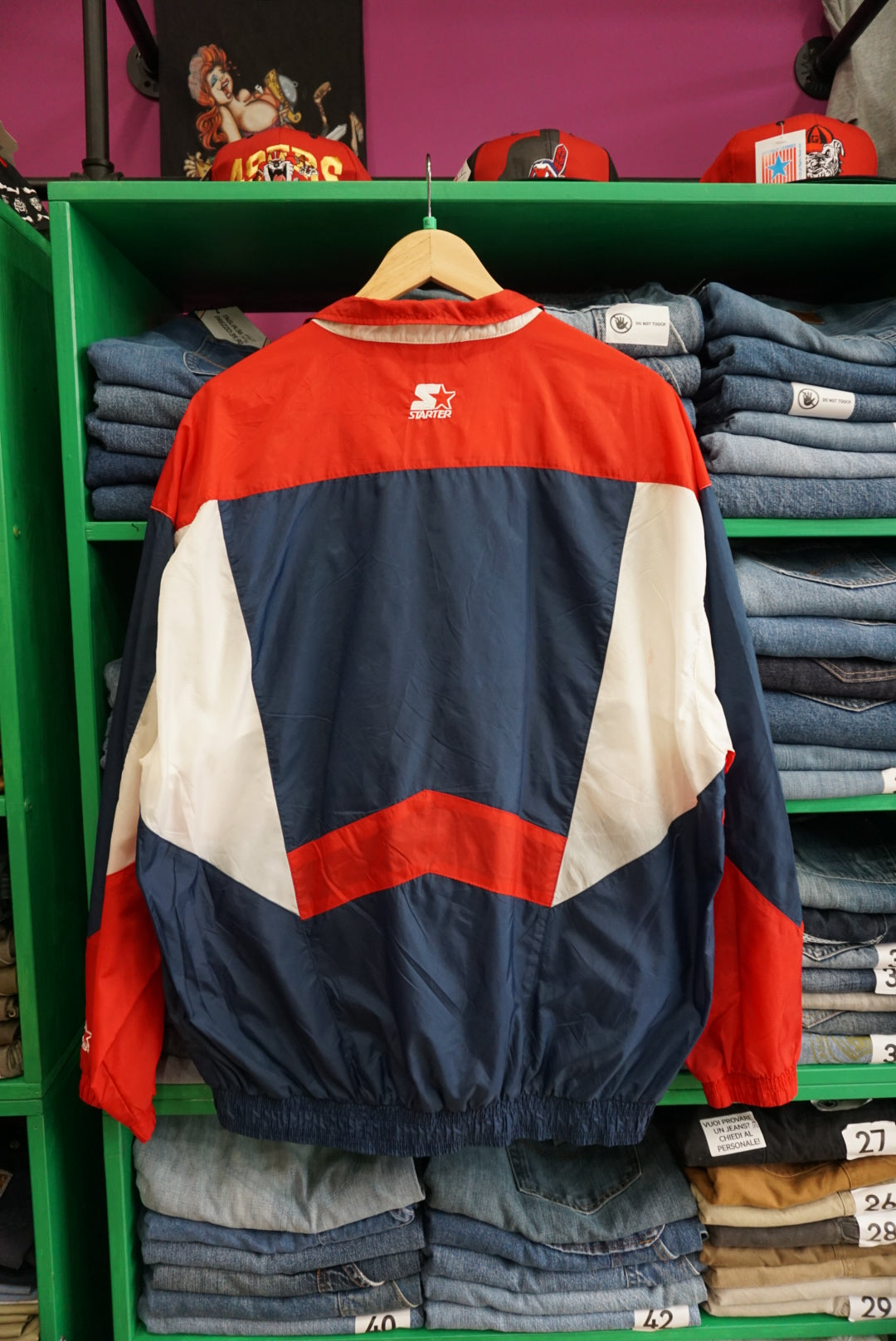 TRACK JACKET VINTAGE STARTER TAGLIA XL