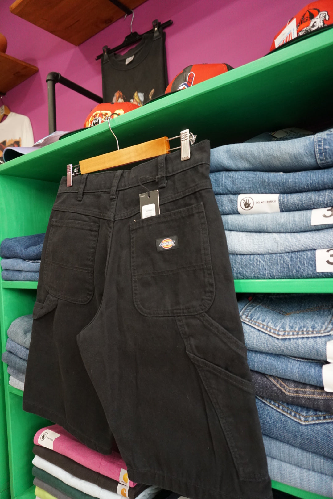 PANTALONCINO DICKIES CARPENTER NERO [NUOVO CON ETICHETTA]