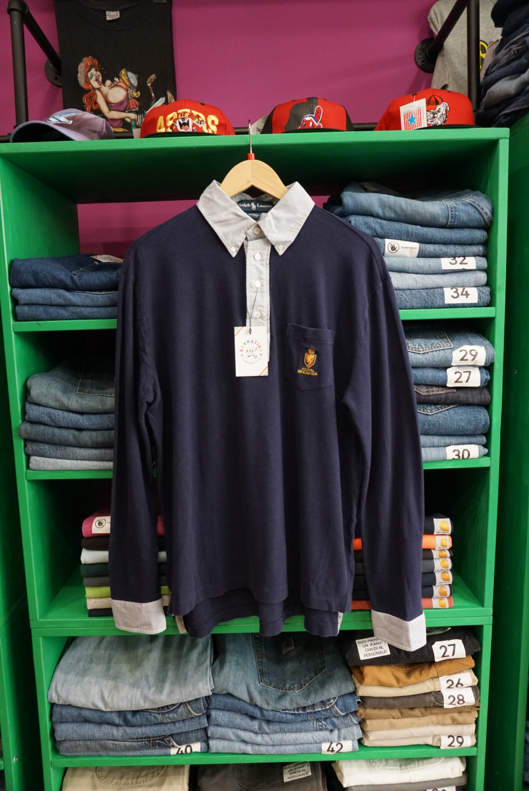 POLO RALPH LAUREN MANICA LUNGA TAGLIA L