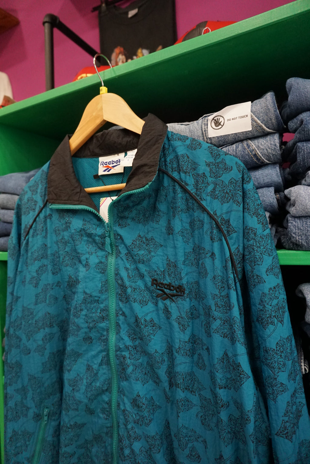 TRACK JACKET REEBOK VINTAGE TAGLIA M