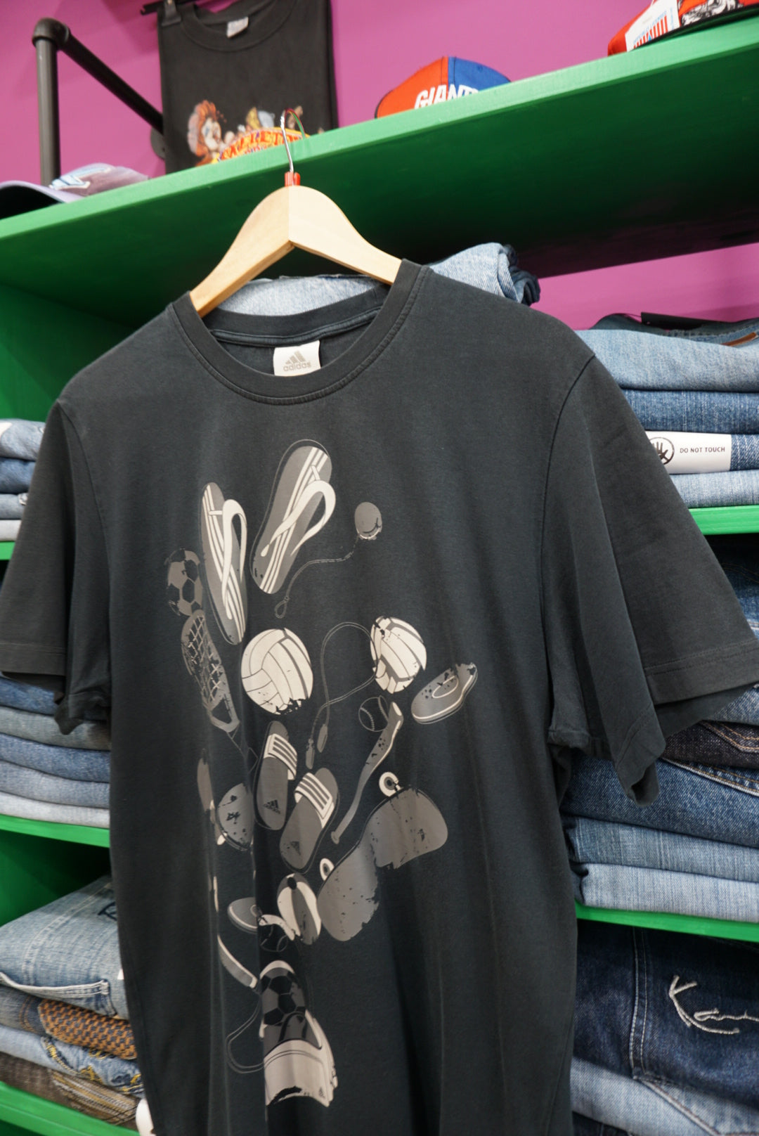 T-SHIRT ADIDAS VINTAGE TAGLIA L