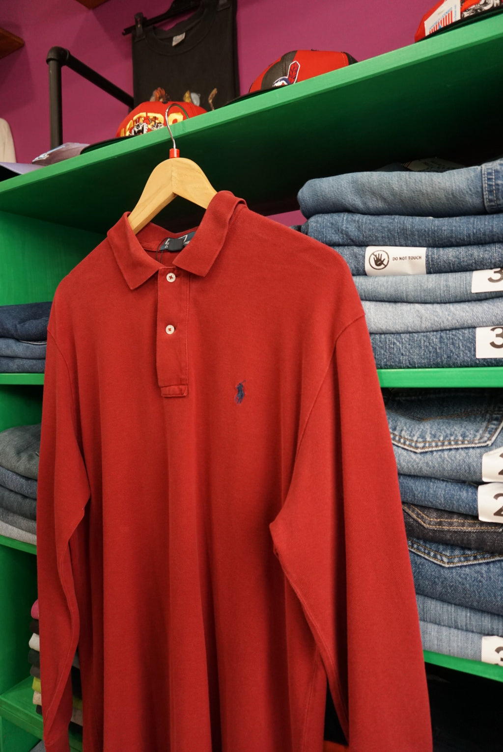 POLO RALPH LAUREN MANICA LUNGA TAGLIA L