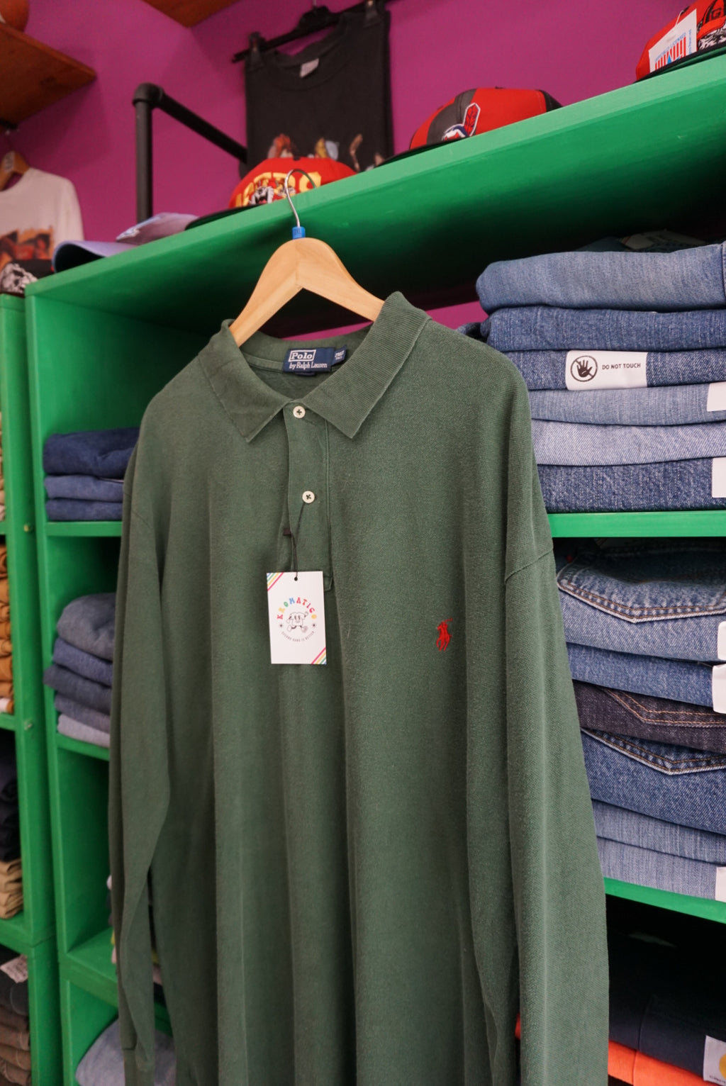 POLO RALPH LAUREN MANICA LUNGA TAGLIA XXL