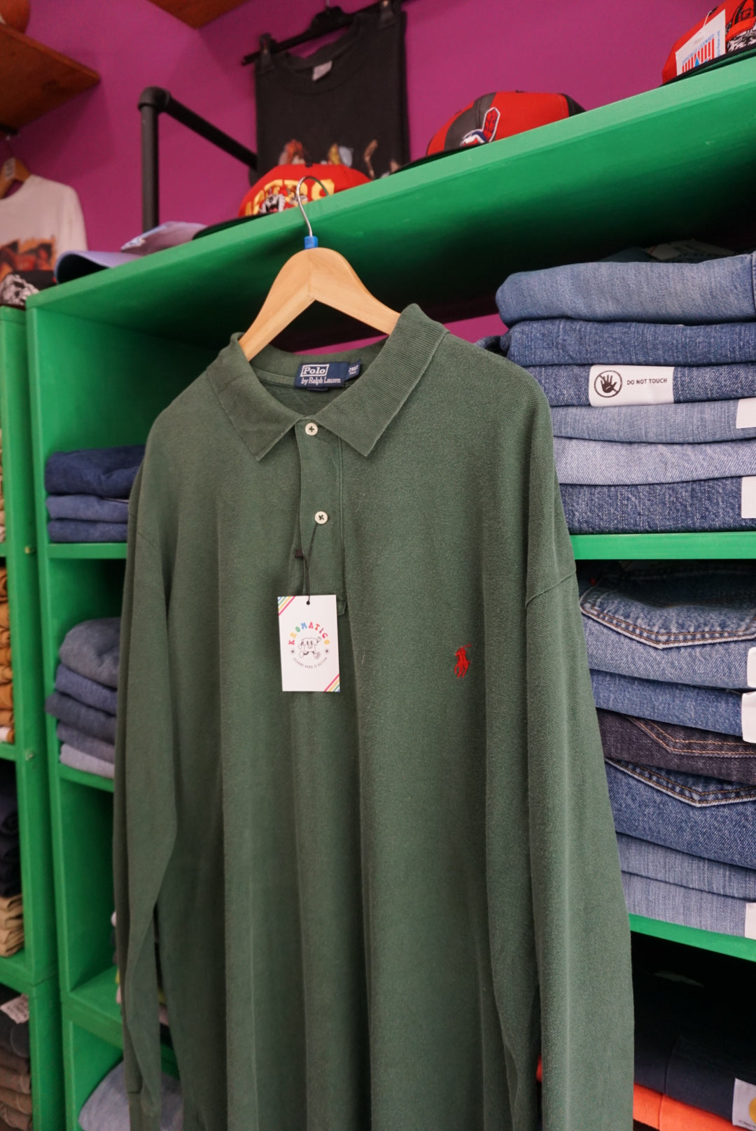 POLO RALPH LAUREN MANICA LUNGA TAGLIA XXL