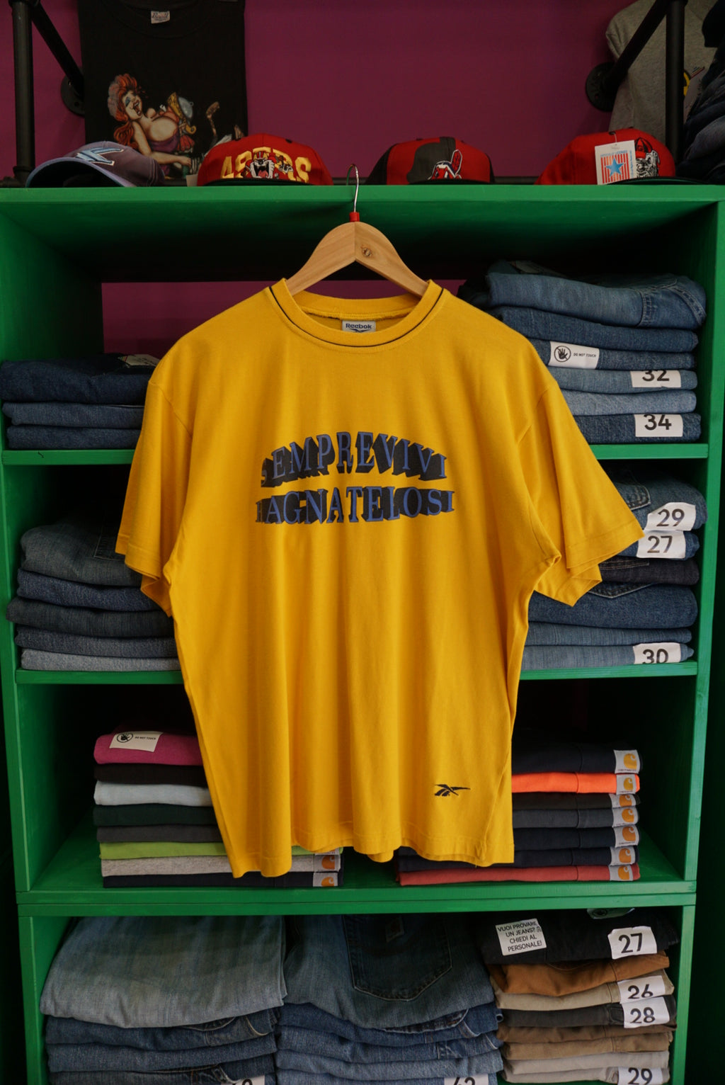 T-SHIRT REEBOK VINTAGE TAGLIA L