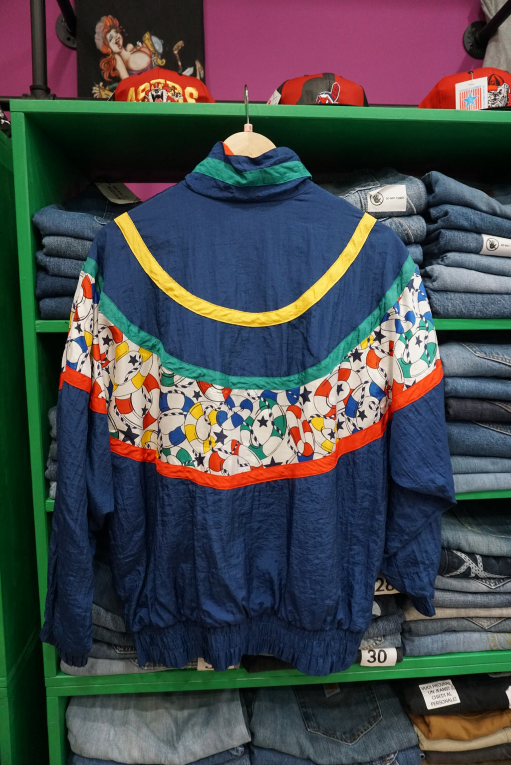 TRACK JACKET VINTAGE TAGLIA S