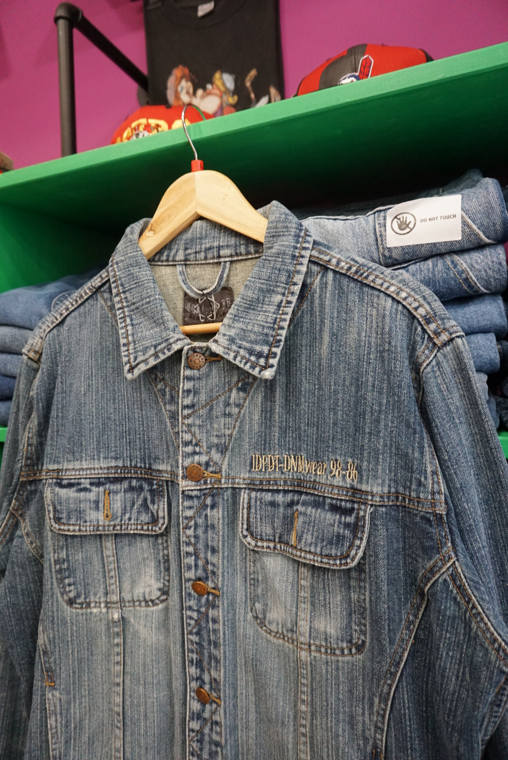 GIACCA IN DENIM TAGLIA L