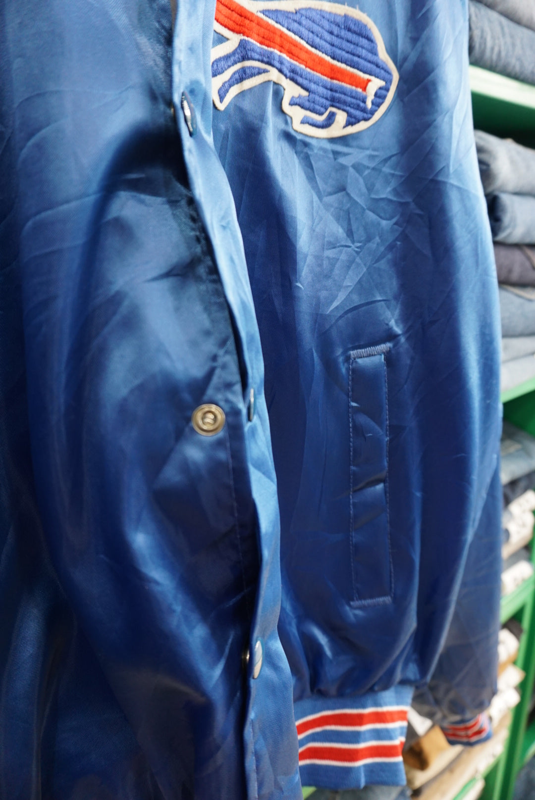 TRACK JACKET CHALK LINE  BUFFALO BILLS TAGLIA XL