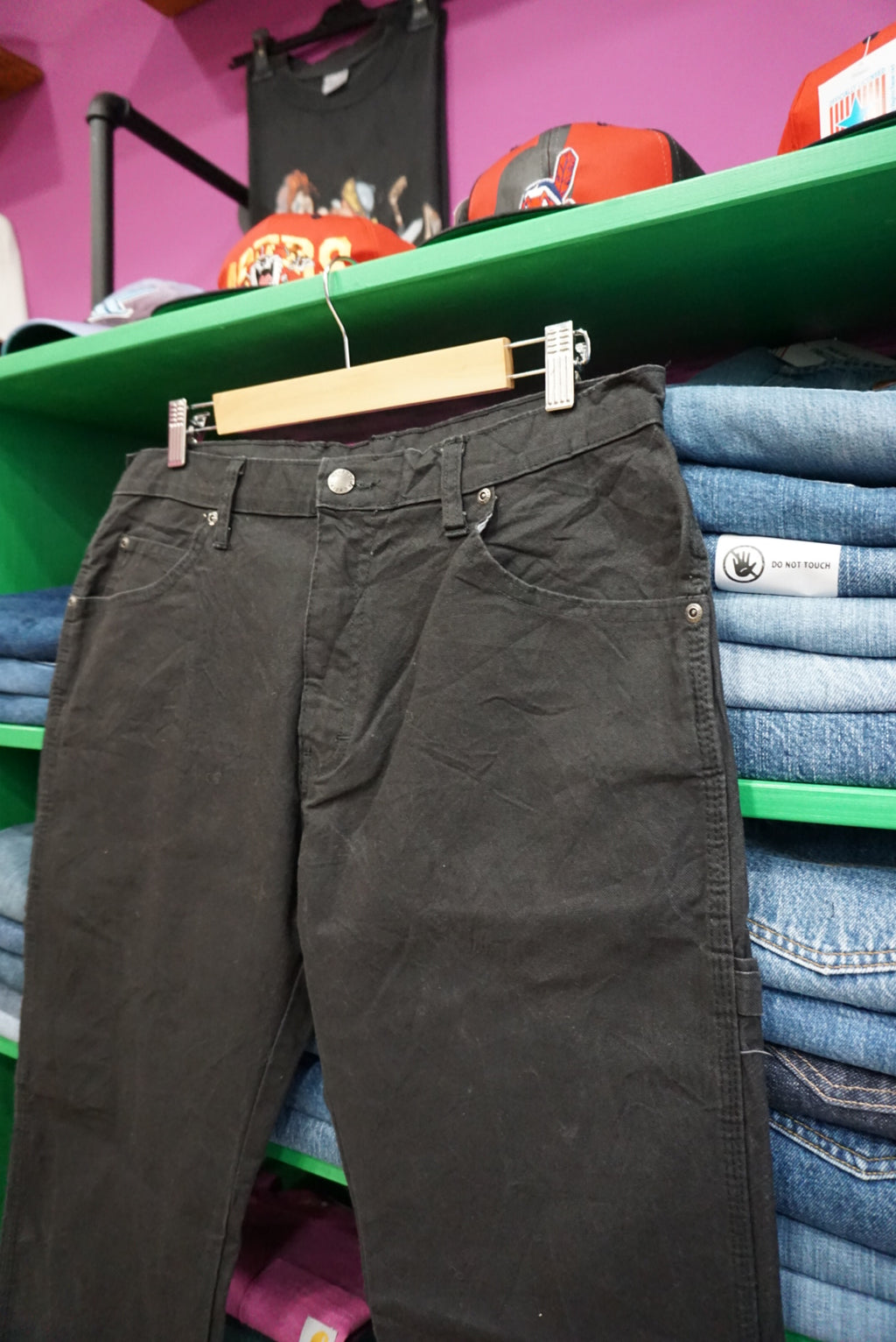 JEANS NERO DICKIES TAGLIA 34