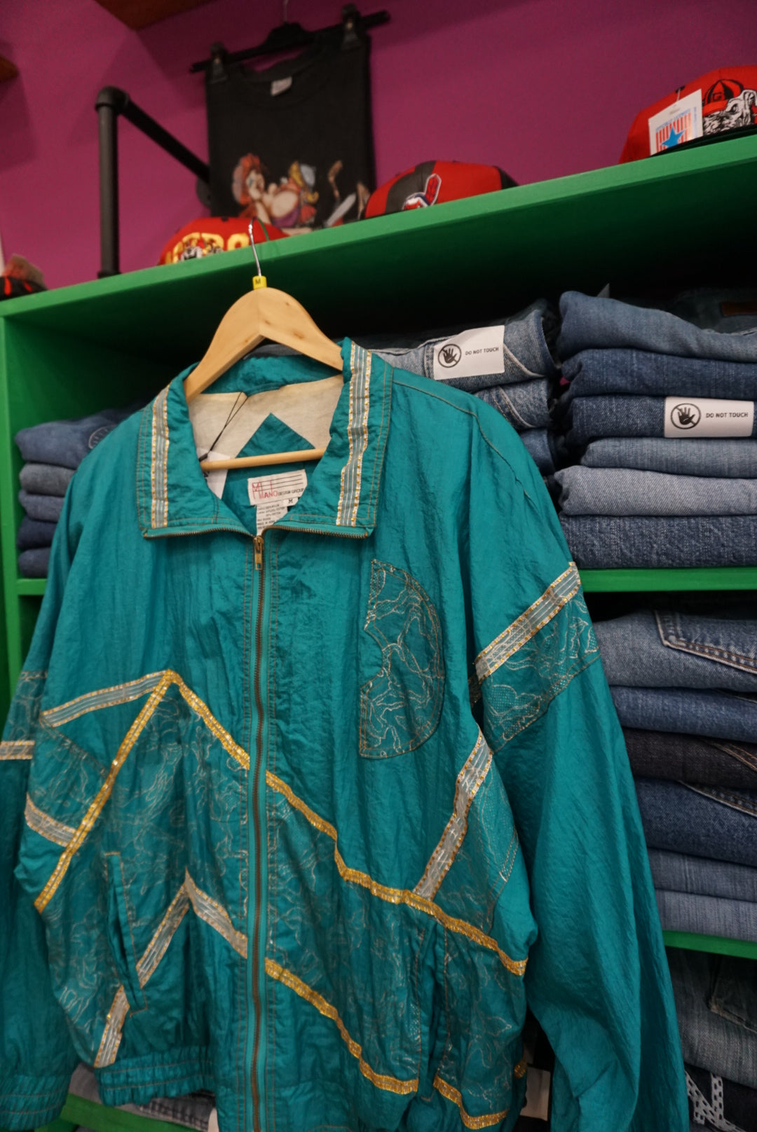 TRACK JACKET VINTAGE TAGLIA M