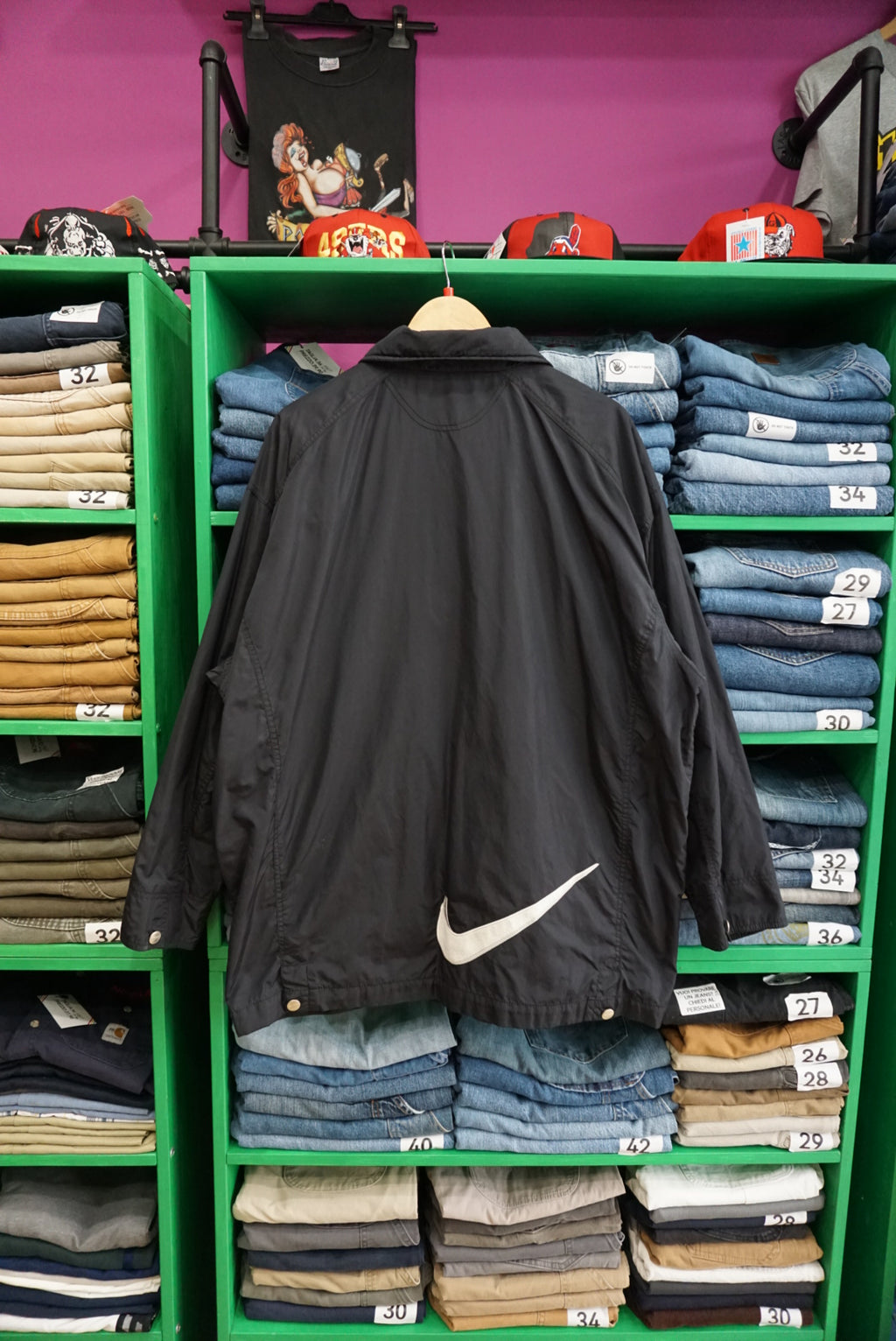 TRACK JACKET NIKE VINTAGE TAGLIA L