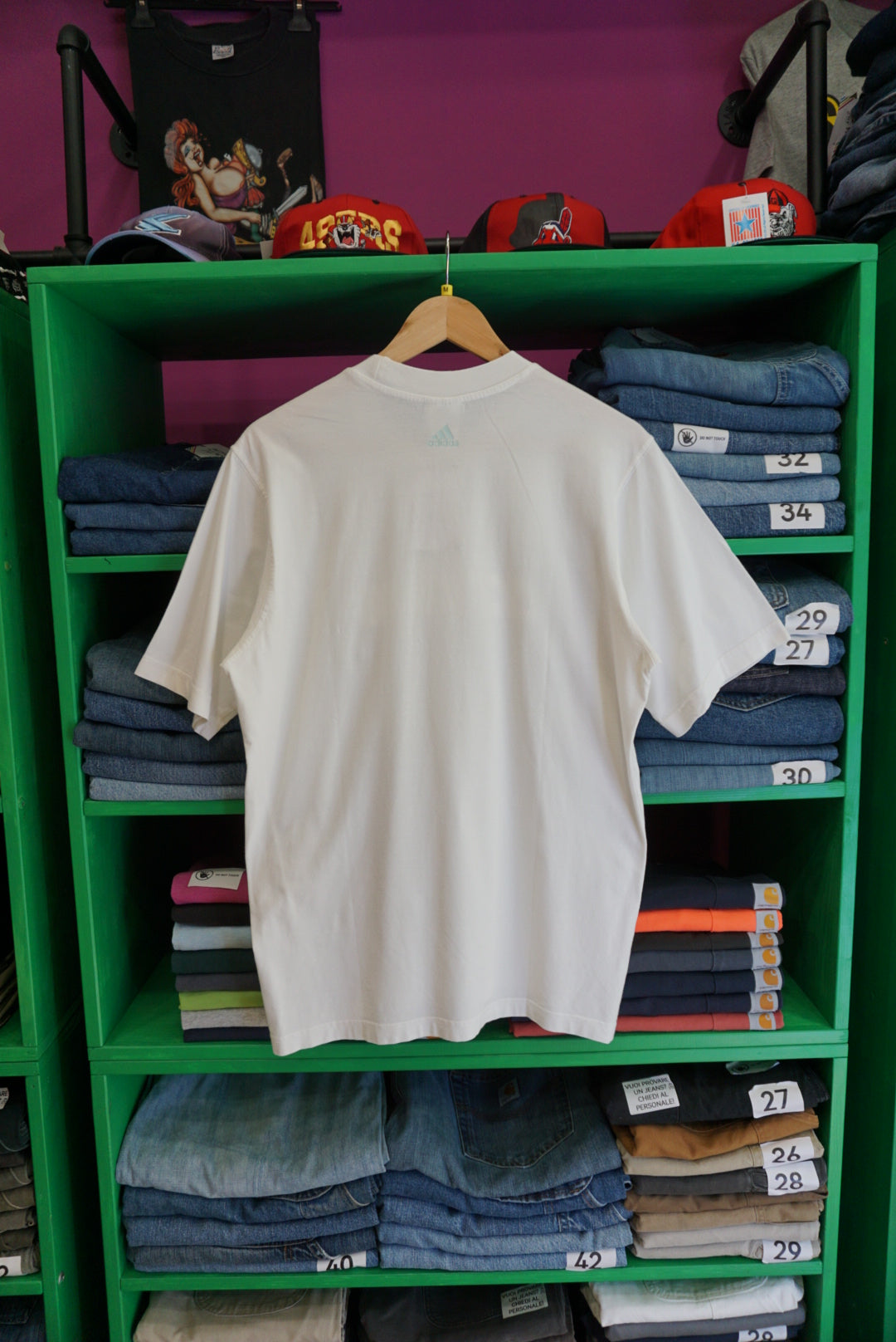 T-SHIRT ADIDAS VINTAGE TAGLIA M