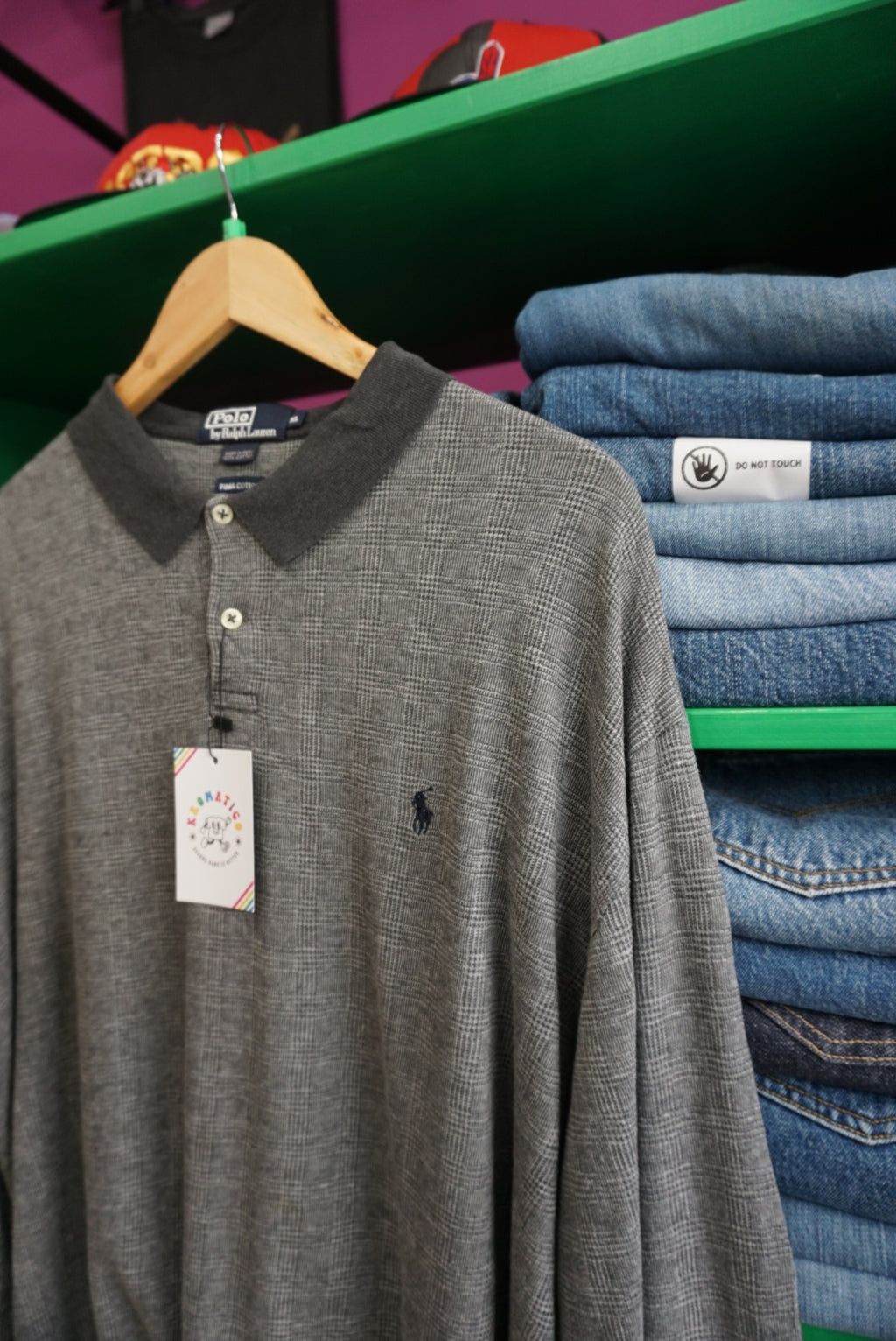 POLO RALPH LAUREN MANICA LUNGA TAGLIA XL