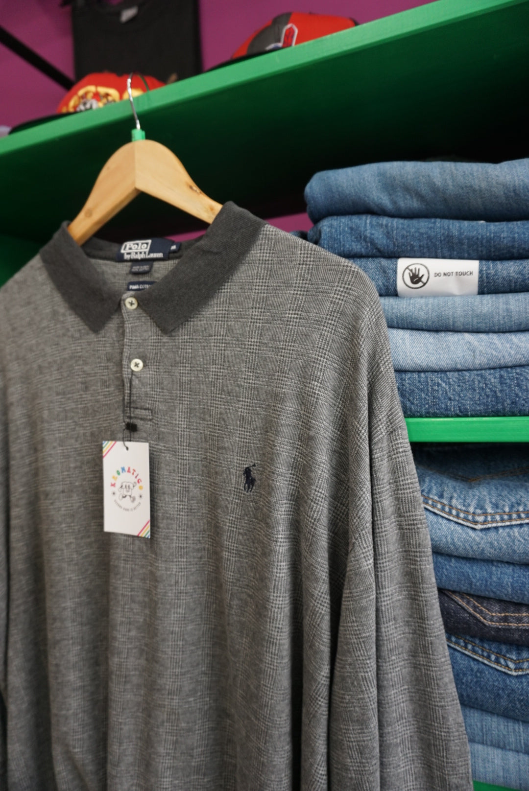 POLO RALPH LAUREN MANICA LUNGA TAGLIA XL
