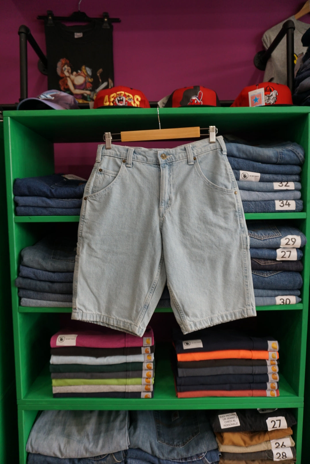 PANTALONCINO DICKIES CARPENTER IN DENIM [NUOVI CON ETICHETTA]