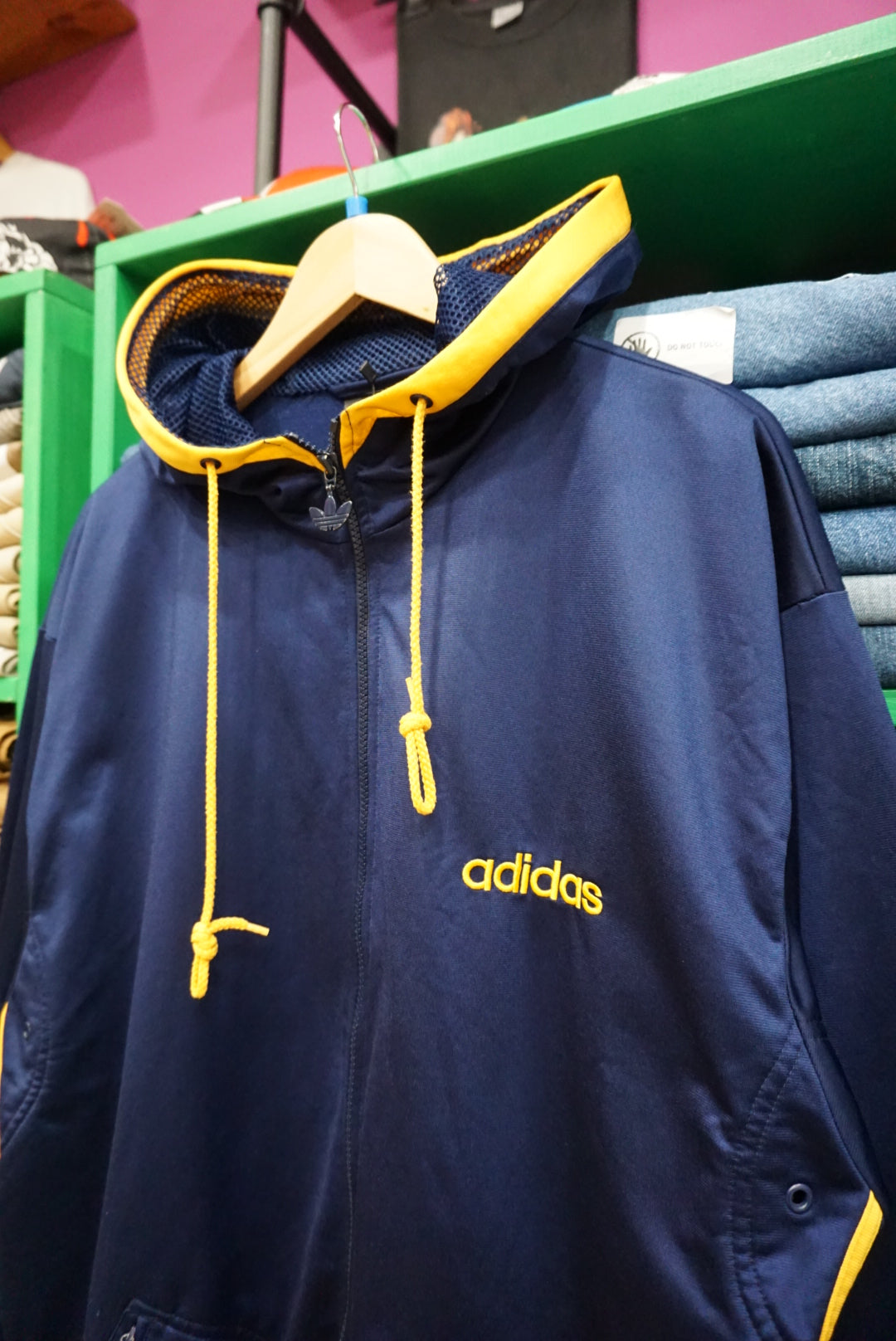 FELPA VINTAGE ADIDAS TAGLIA XXL