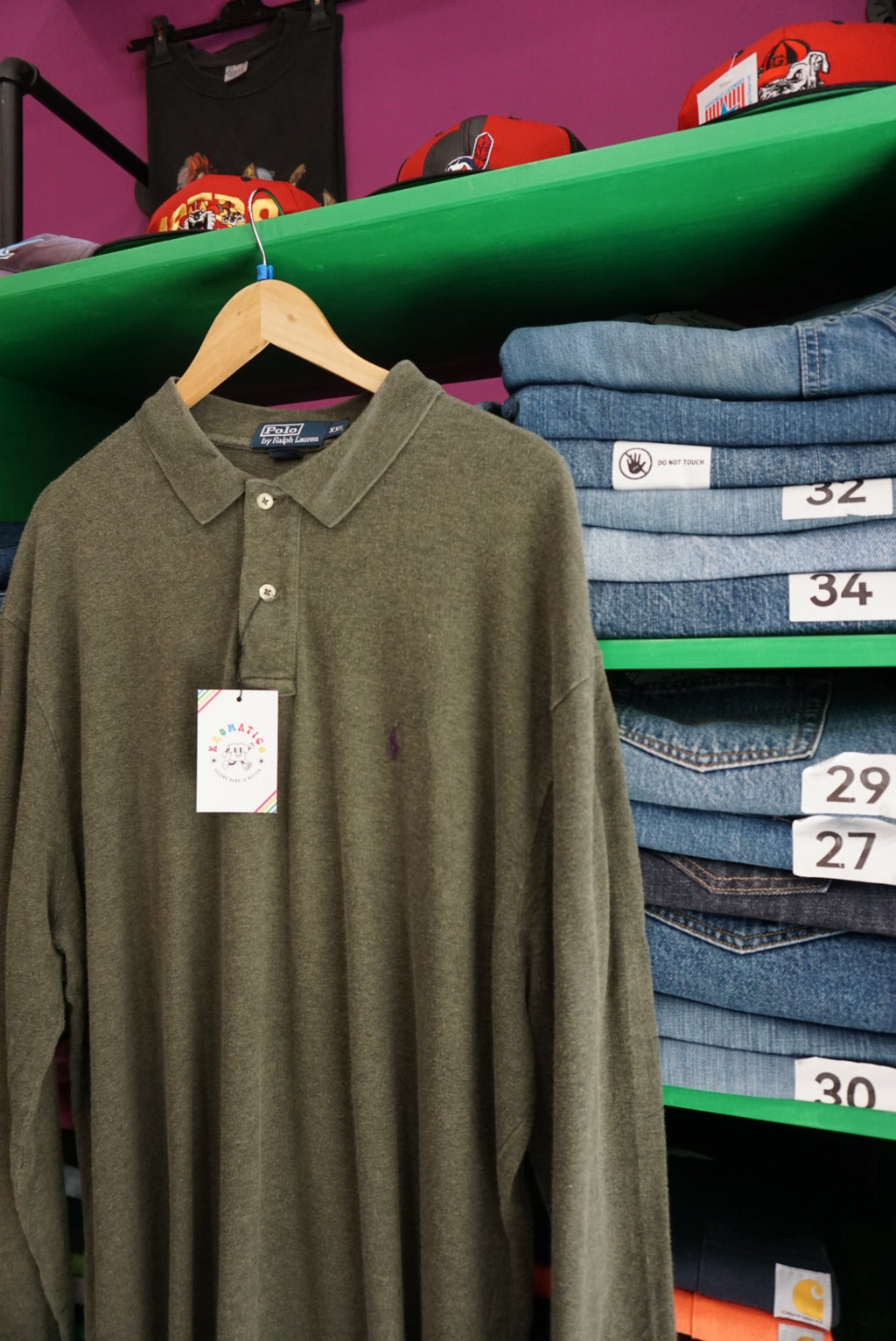 POLO RALPH LAUREN MANICA LUNGA TAGLIA XXL