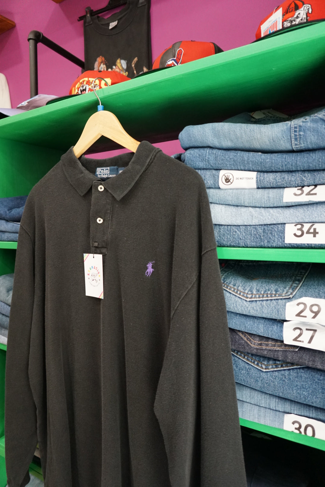 POLO RALPH LAUREN MANICA LUNGA TAGLIA XXL