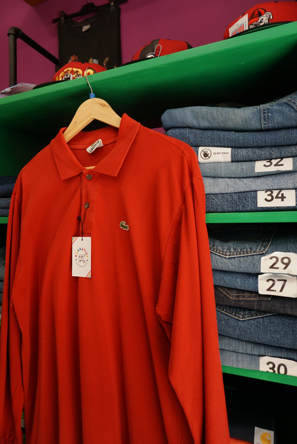 POLO LACOSTE MANICA LUNGA TAGLIA XXL