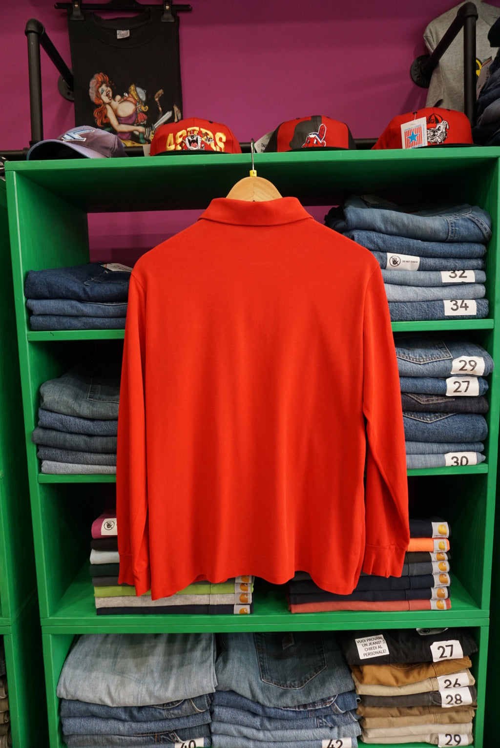 POLO LACOSTE MANICA LUNGA TAGLIA M