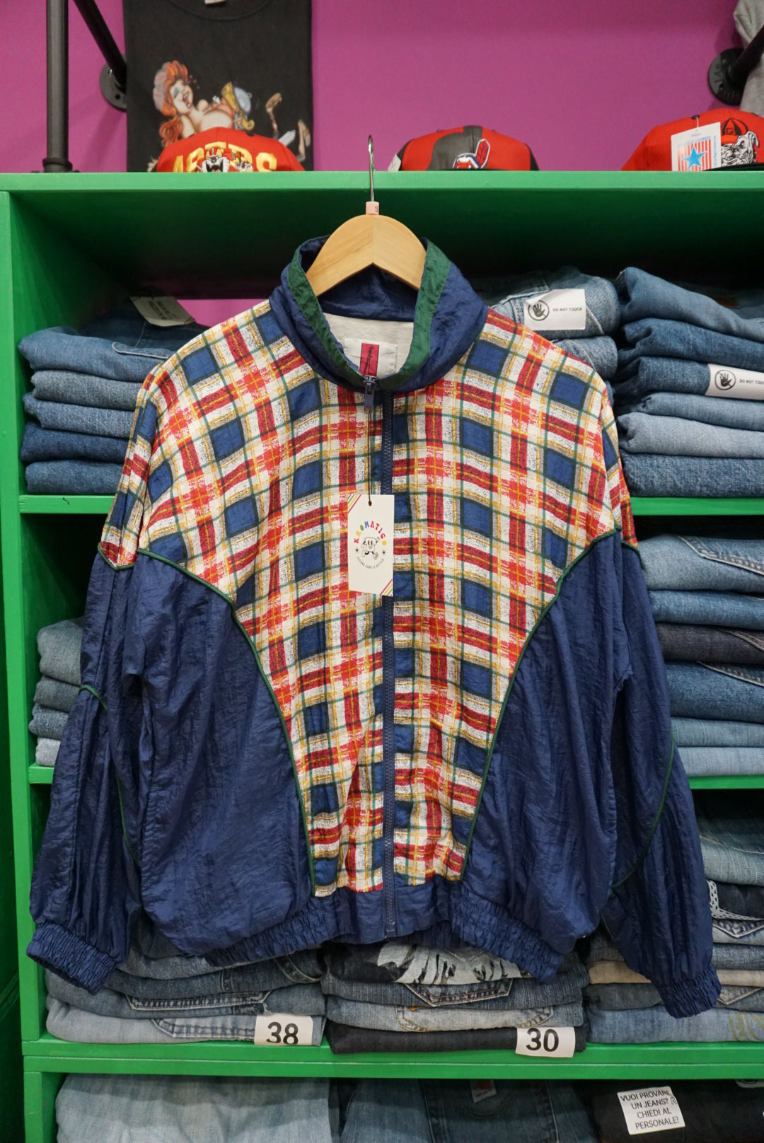 TRACK JACKET VINTAGE TAGLIA S