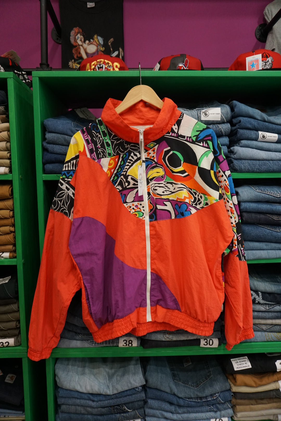 TRACK JACKET VINTAGE TAGLIA L