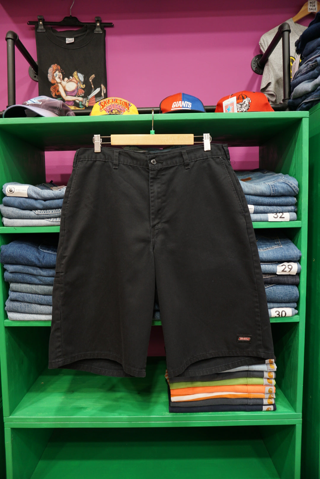 PANTALONCINO JORTS DICKIES BAGGY NERO