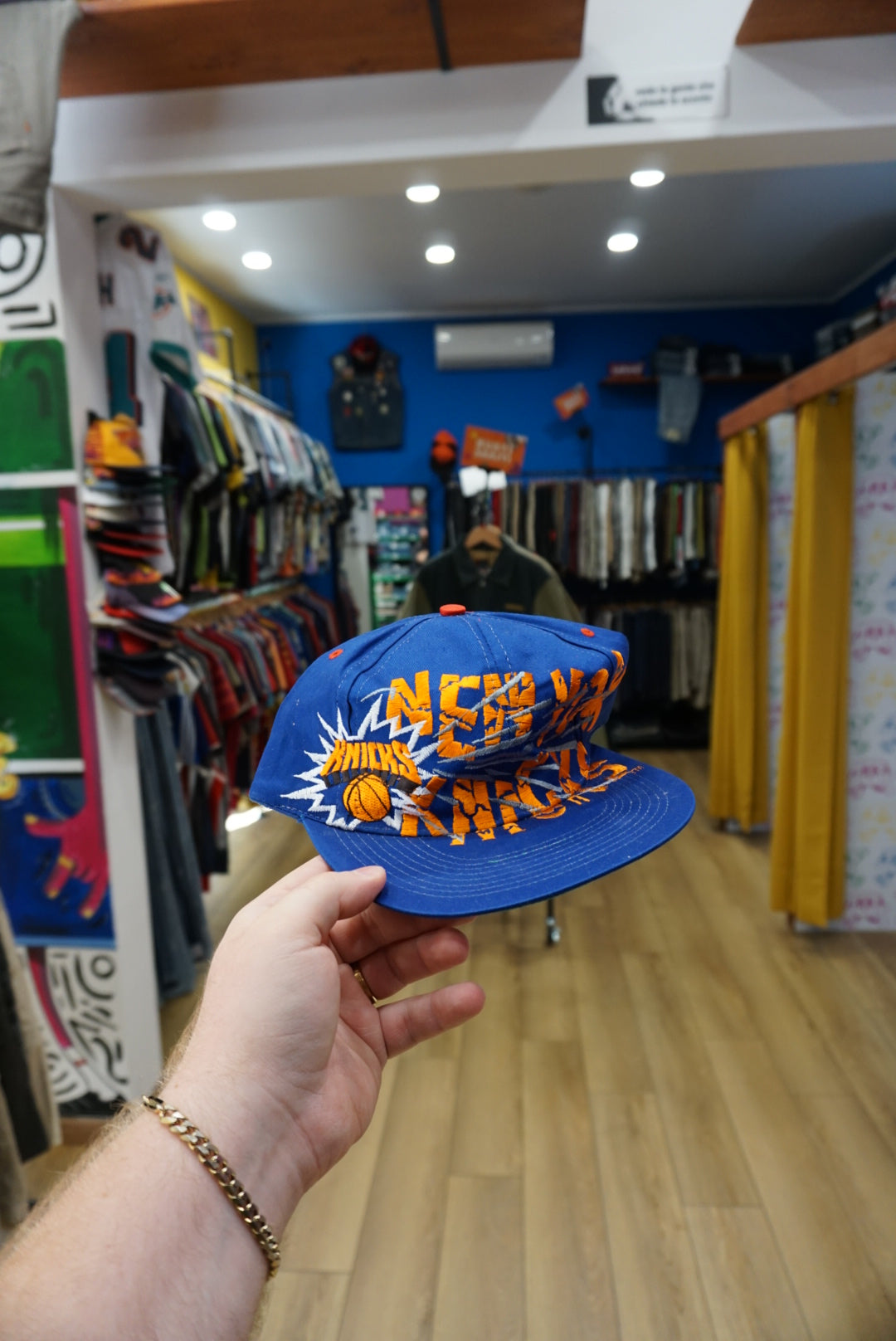 CAPPELLINO NEW YORK KNICKS VINTAGE TAGLIA UNICA