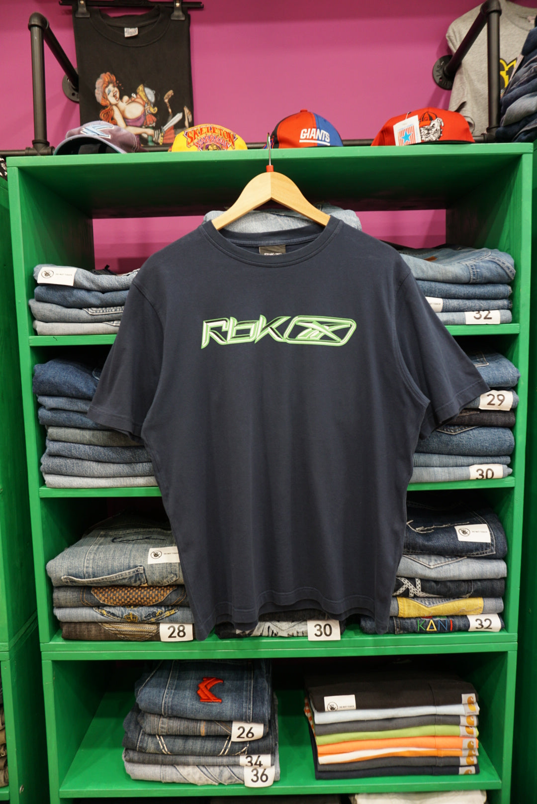 T-SHIRT REEBOK VINTAGE TAGLIA L