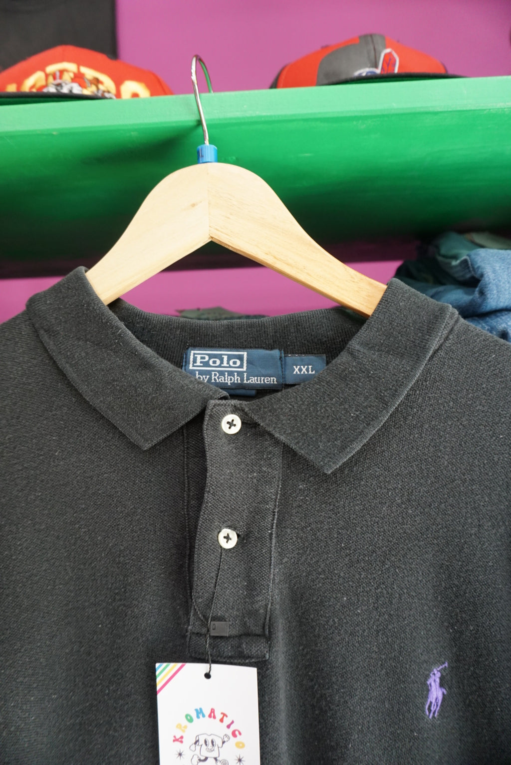 POLO RALPH LAUREN MANICA LUNGA TAGLIA XXL