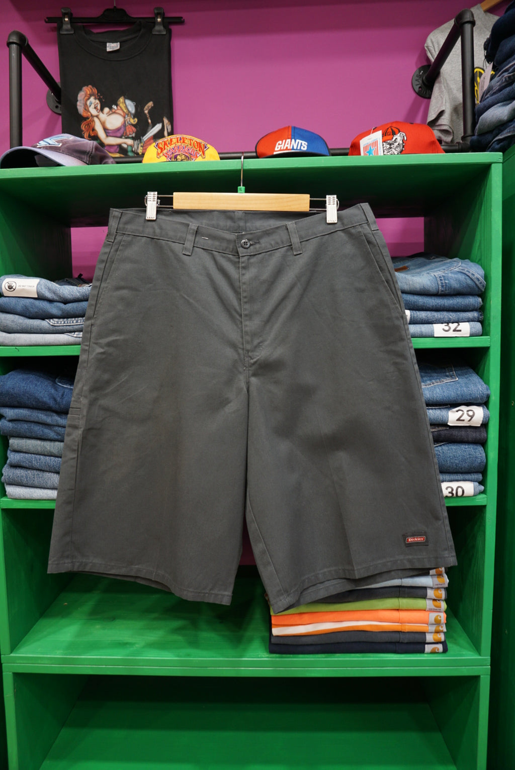 PANTALONCINO JORTS DICKIES BAGGY GRIGIO SCURO