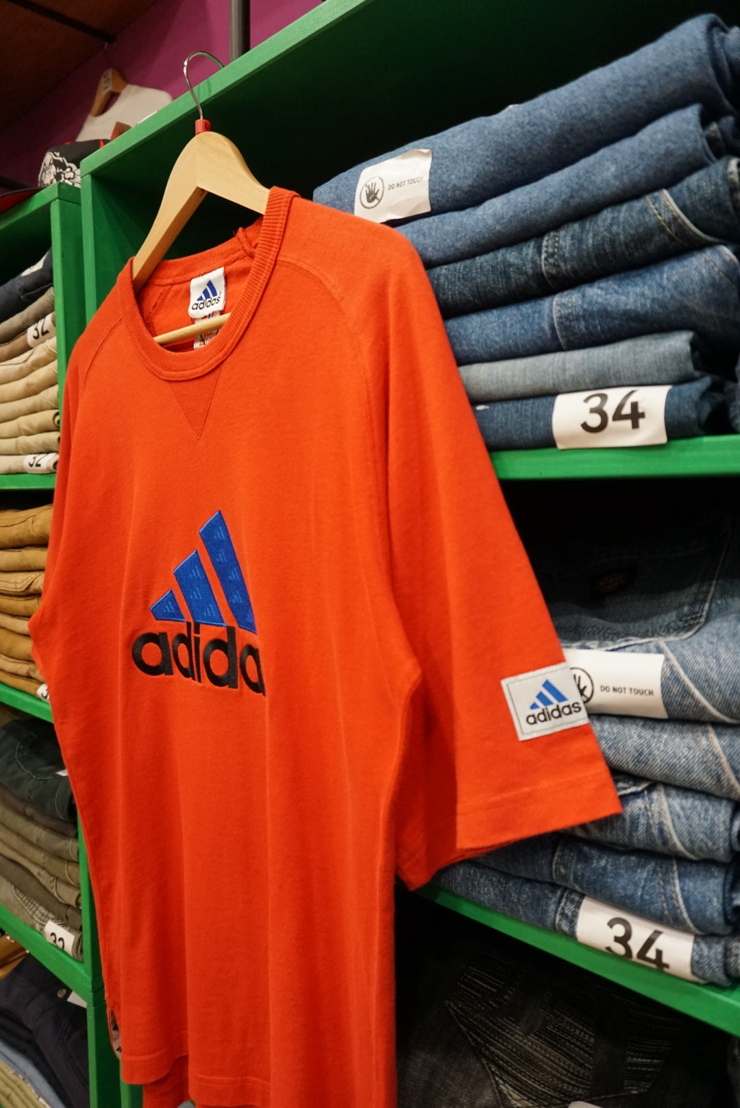T-SHIRT ADIDAS VINTAGE ANNI 90 TAGLIA L