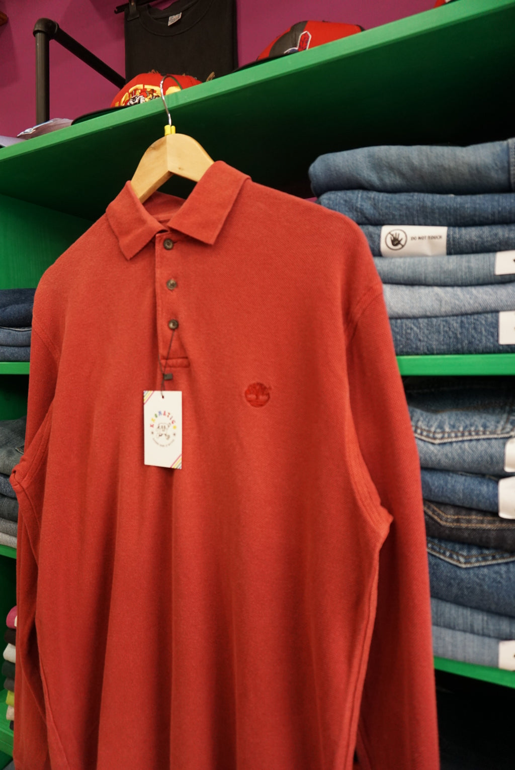 POLO TIMBERLAND MANICA LUNGA TAGLIA M