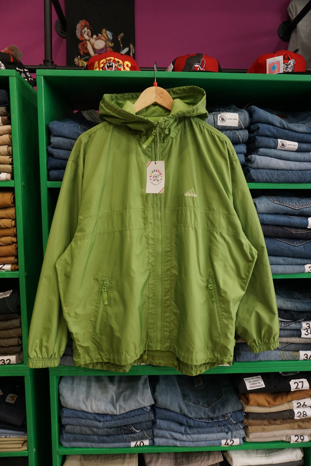 TRACK JACKET ADIDAS TAGLIA L