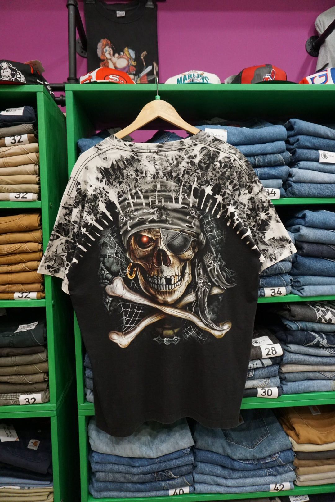 T-SHIRT CON STAMPA ROCK TAGLIA XL