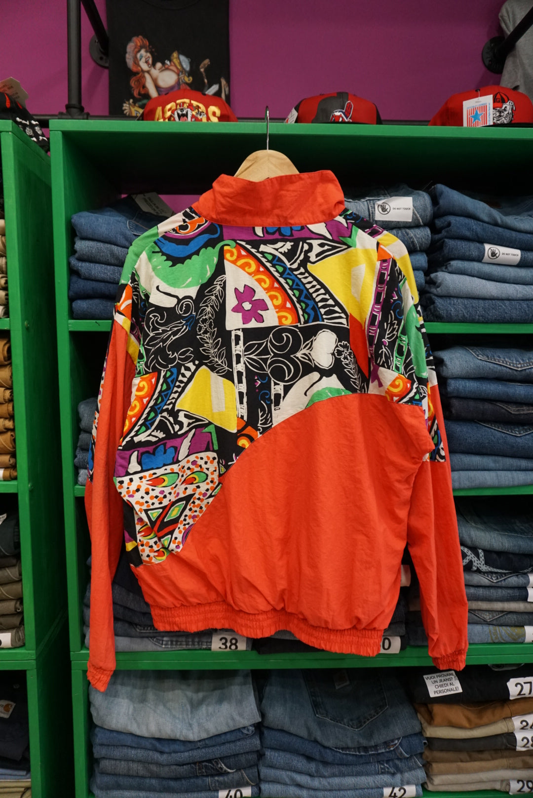 TRACK JACKET VINTAGE TAGLIA L
