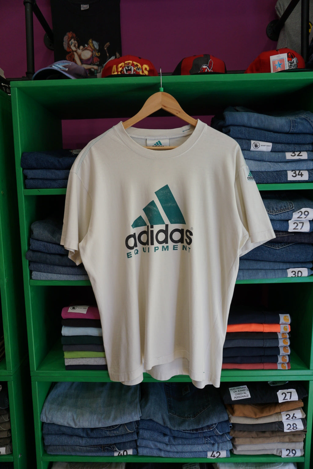 T-SHIRT ADIDAS VINTAGE TAGLIA XL