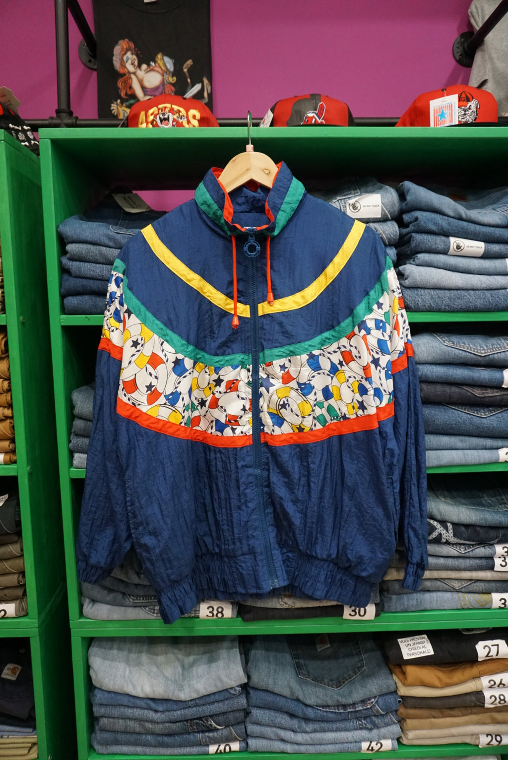TRACK JACKET VINTAGE TAGLIA S