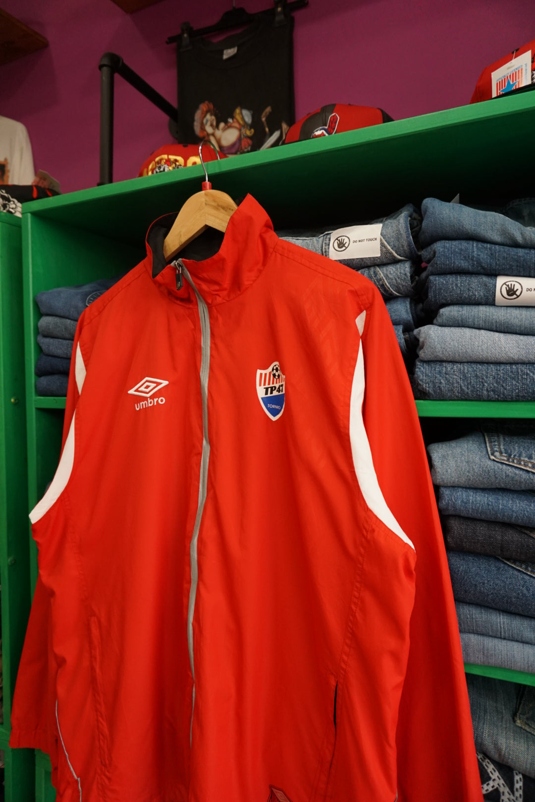 TRACK JACKET UMBRO TAGLIA L