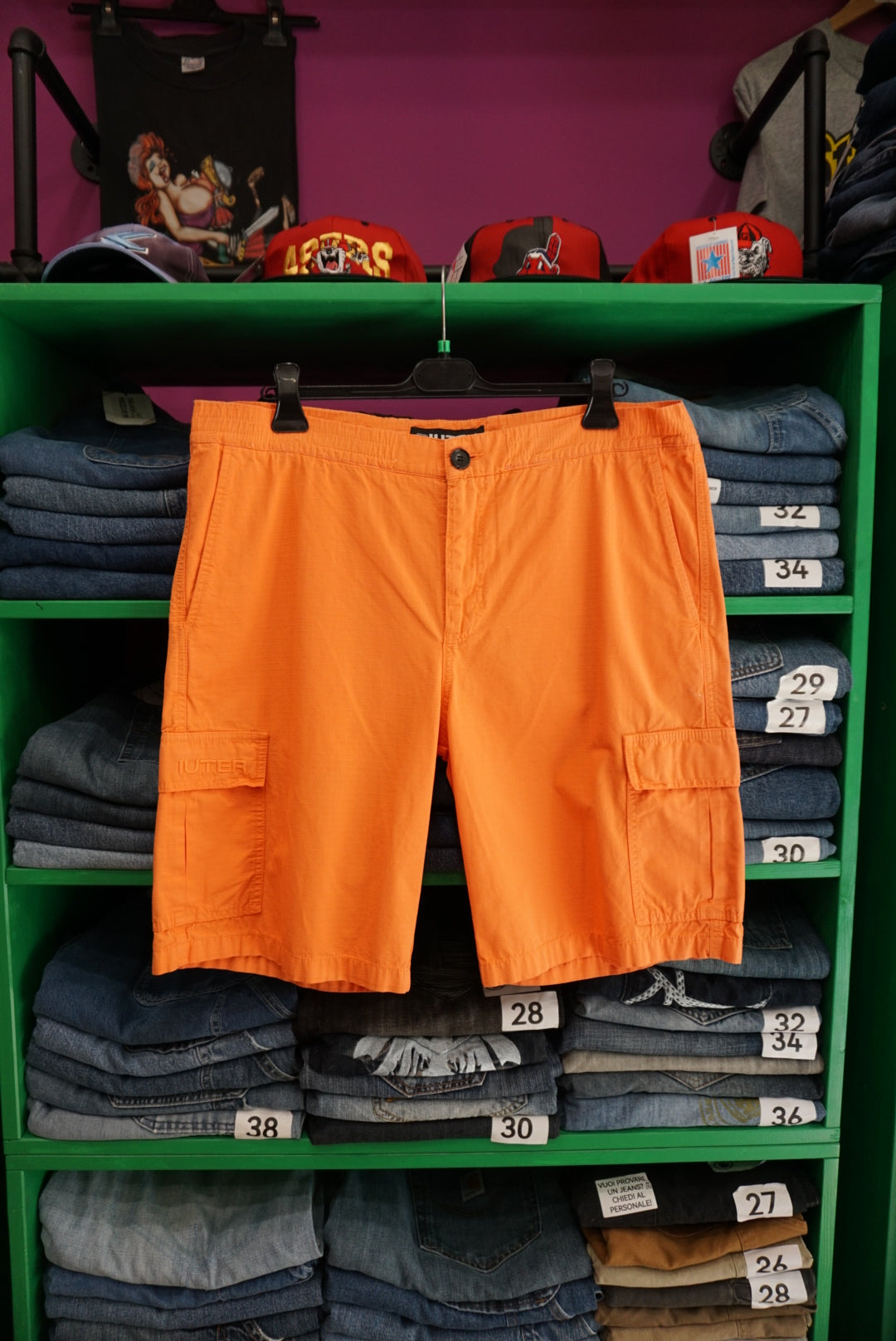 PANTALONCINO CARGO IUTER TAGLIA XL