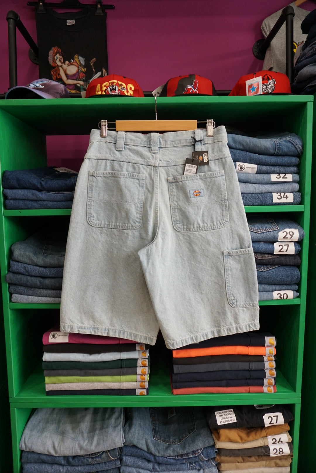 PANTALONCINO DICKIES JORTS IN DENIM [NUOVO CON ETICHETTA]