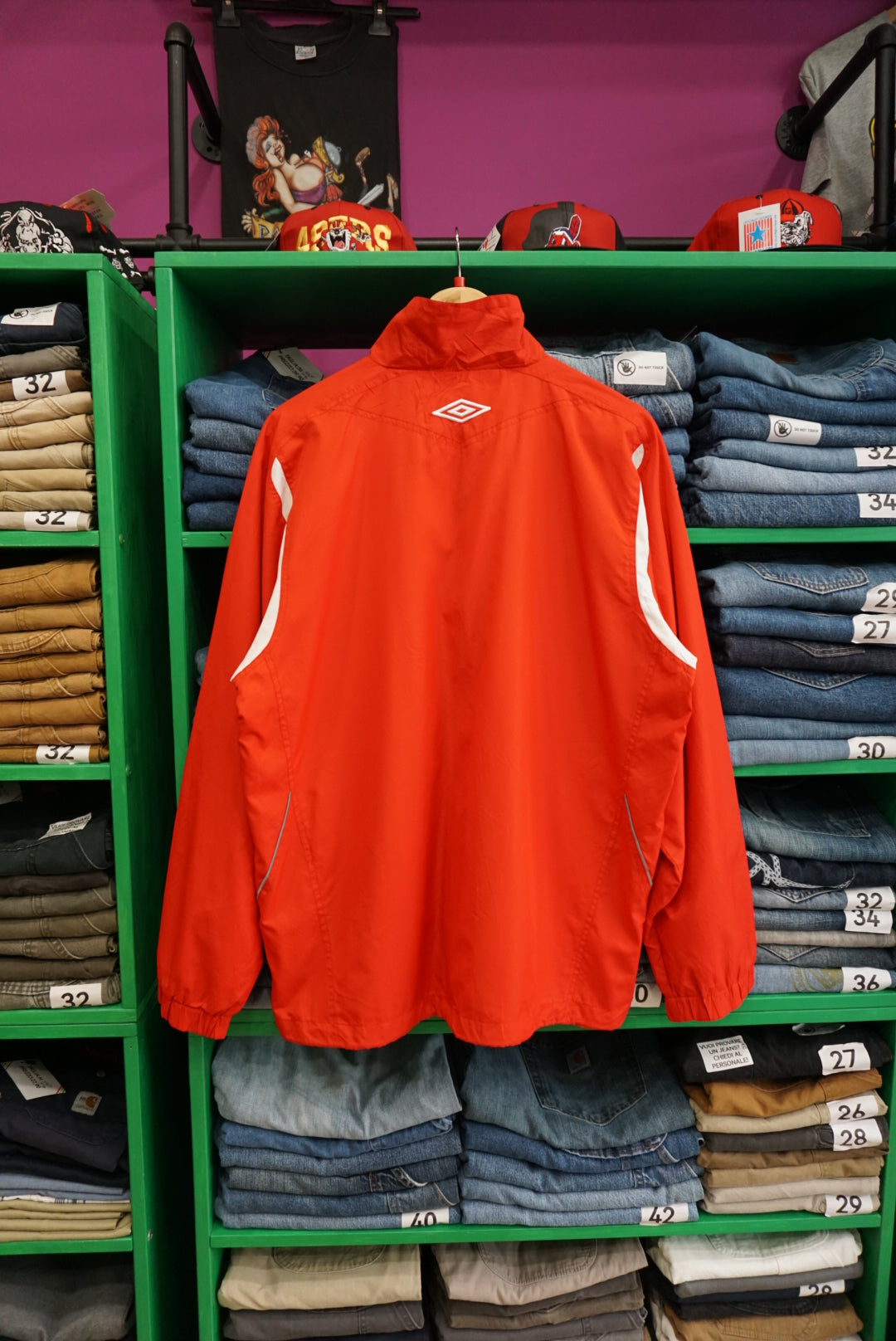 TRACK JACKET UMBRO TAGLIA L