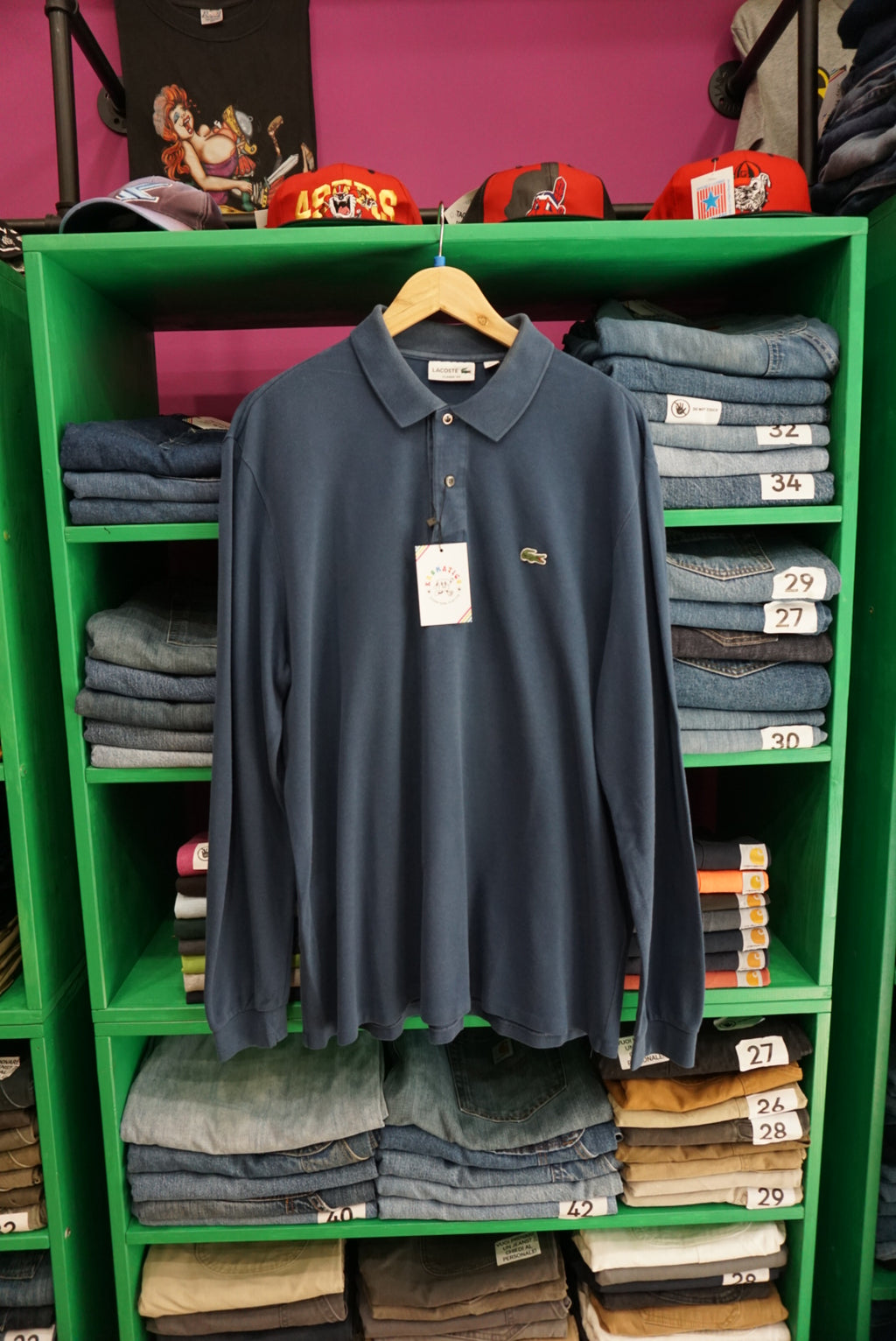 POLO LACOSTE MANICA LUNGA TAGLIA XXL
