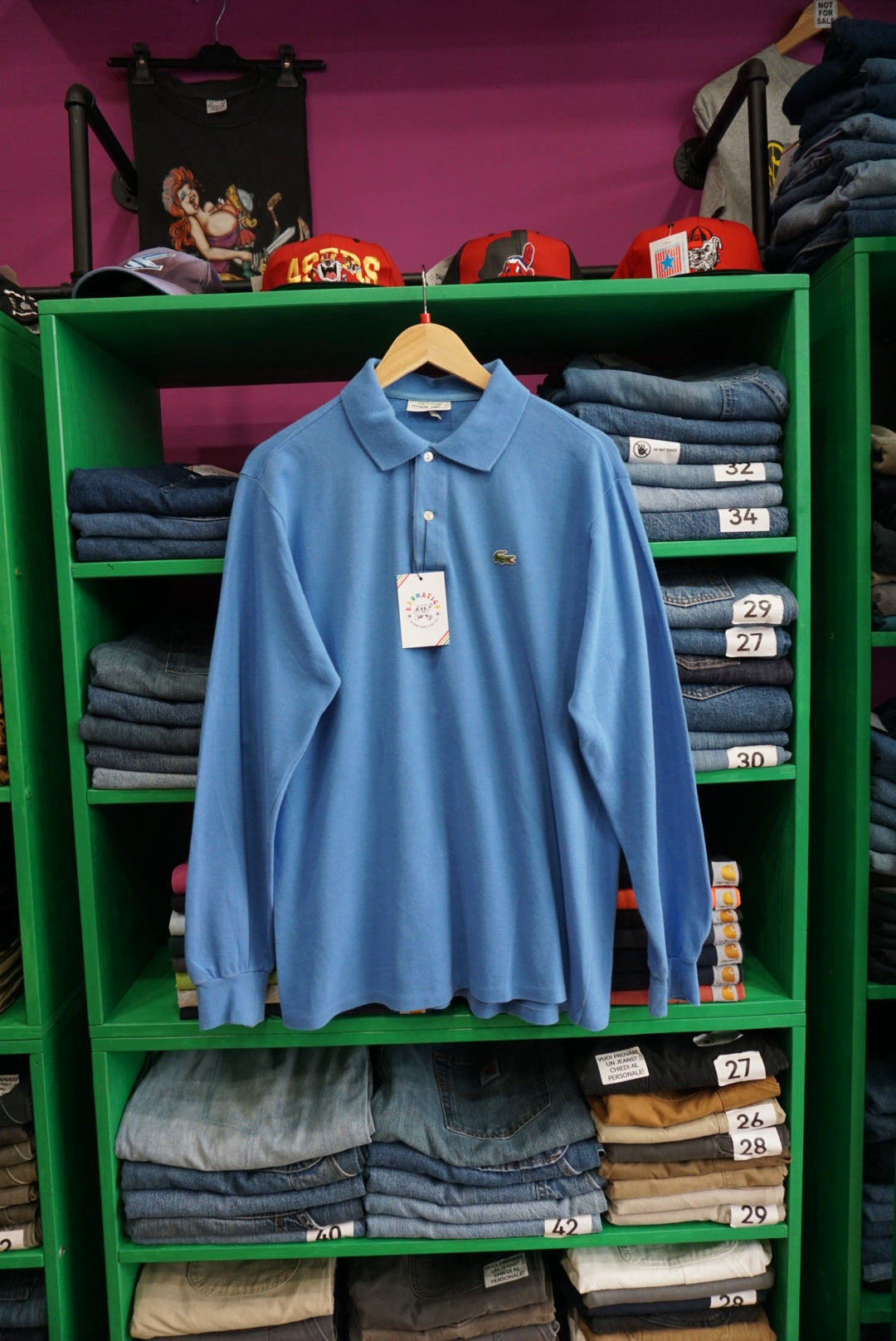 POLO LACOSTE MANICA LUNGA TAGLIA L