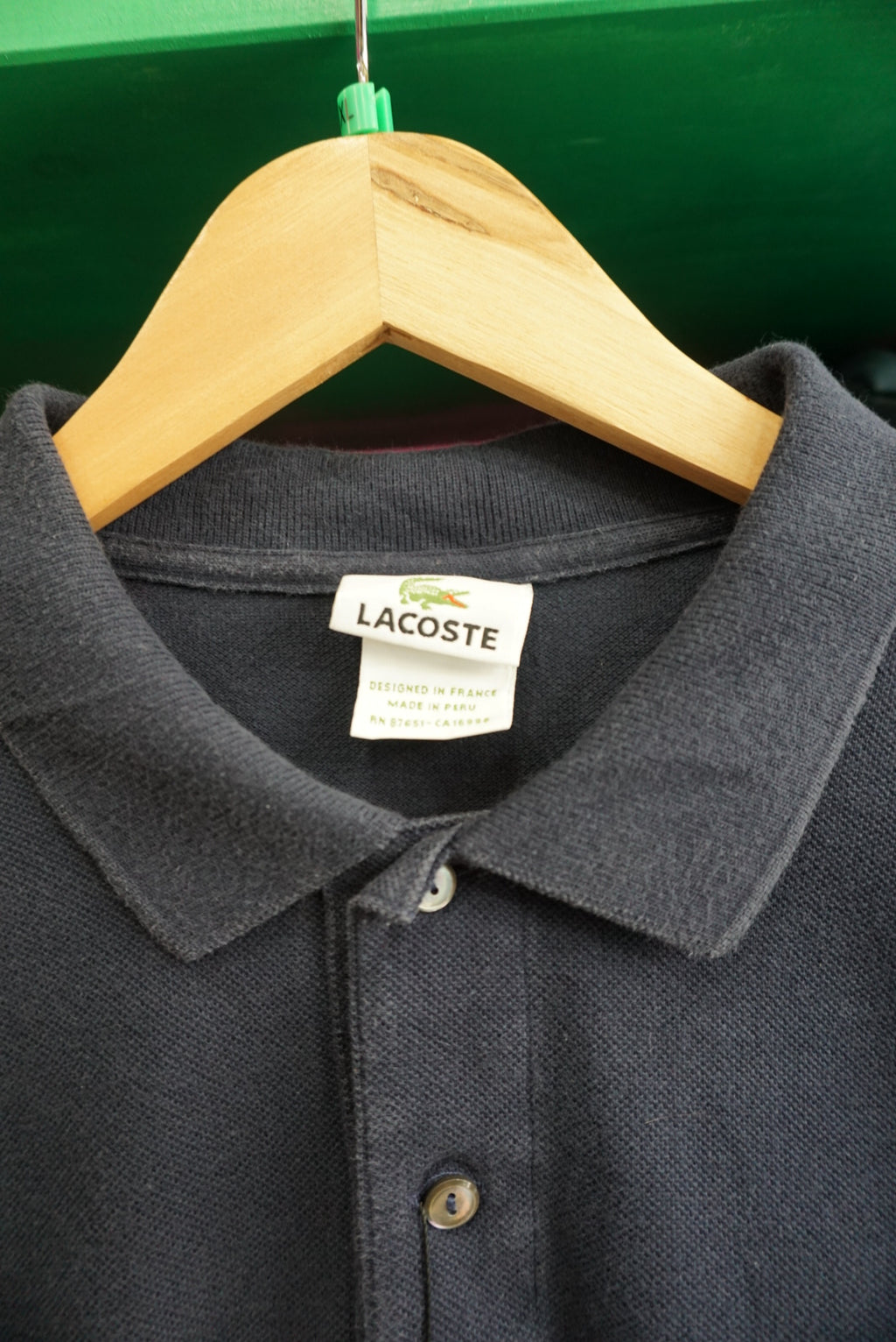 POLO LACOSTE MANICA LUNGA TAGLIA XL