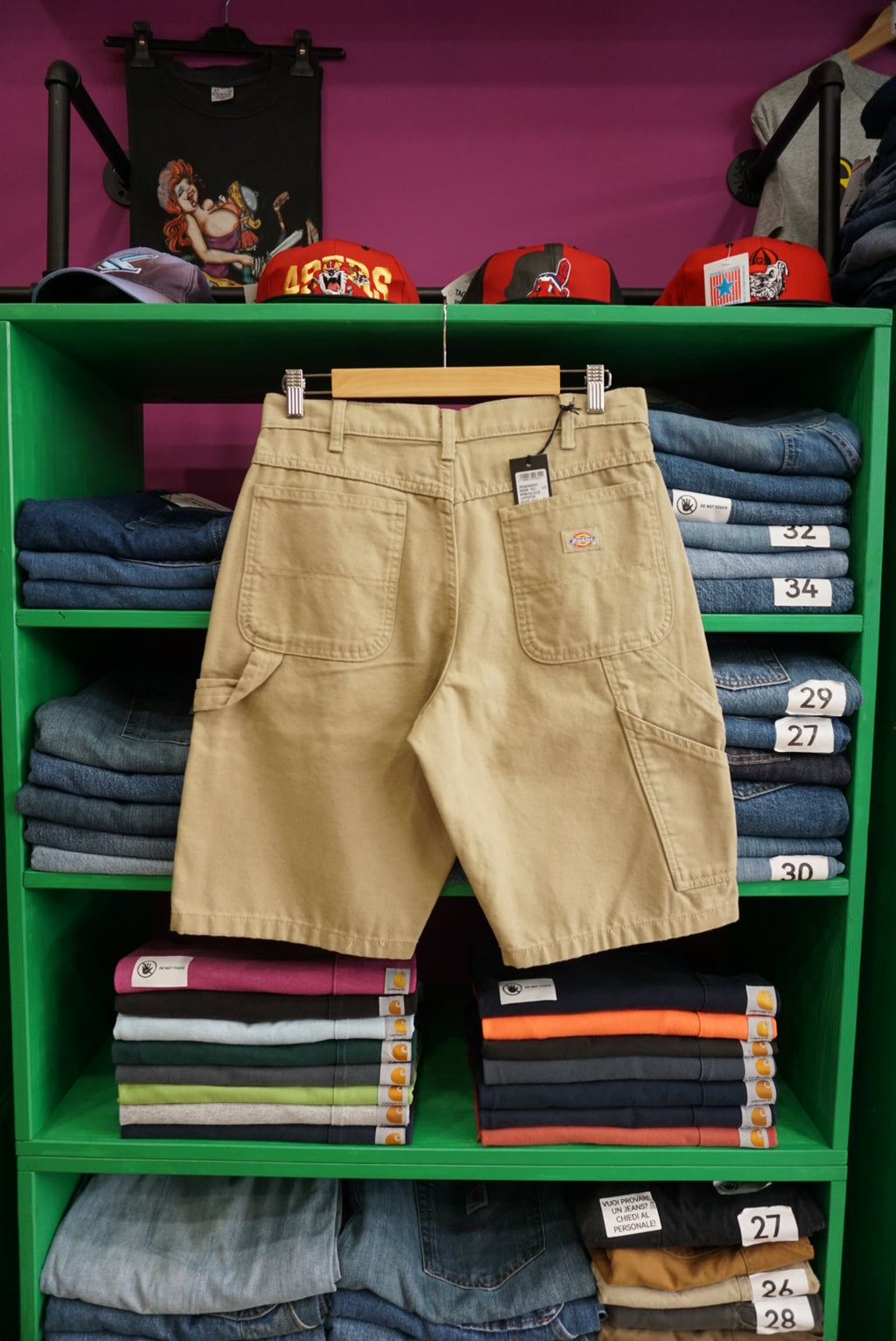 PANTALONCINO DICKIES CARPENTER SABBIA [NUOVO CON ETICHETTA]
