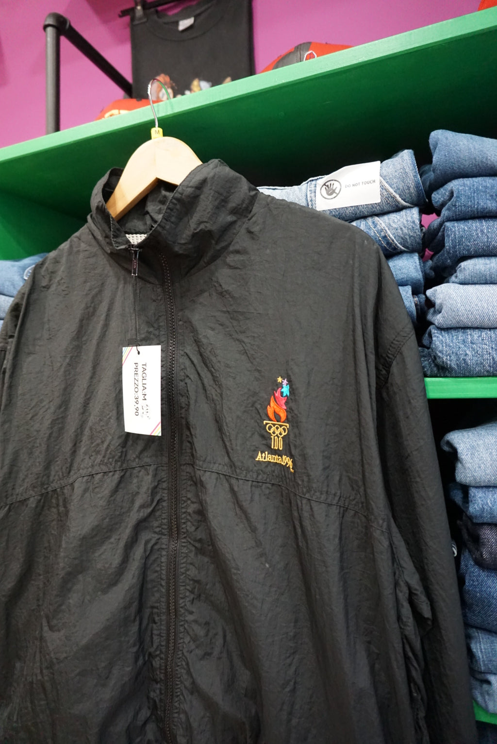 TRACK JACKET OLIMPIADI ATLANTA 1996 TAGLIA M